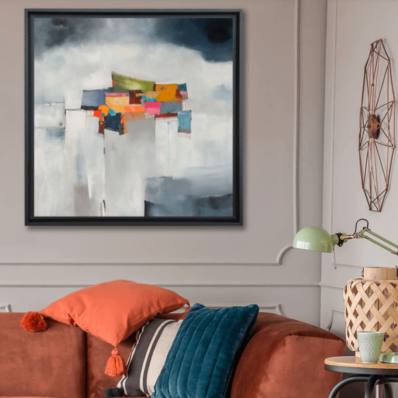 Wie analysiert und versteht man ein abstraktes Gemälde?